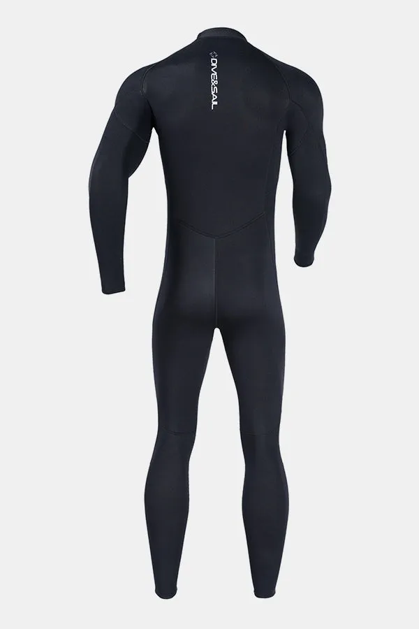 1.5MM Oblique Front Zipper Warm Surfing One-Piece Cold-Proof Diving Suit For Men