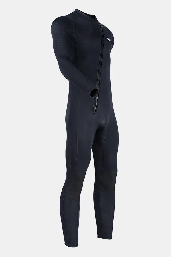 1.5MM Oblique Front Zipper Warm Surfing One-Piece Cold-Proof Diving Suit For Men