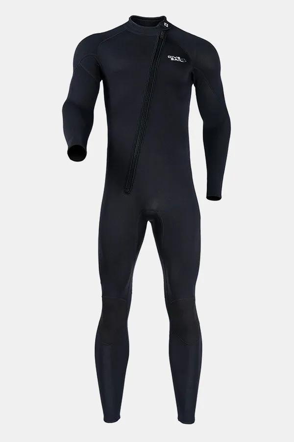 1.5MM Oblique Front Zipper Warm Surfing One-Piece Cold-Proof Diving Suit For Men