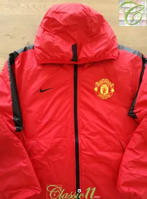 2010/11 Man Utd Padded Winter Jacket (L)