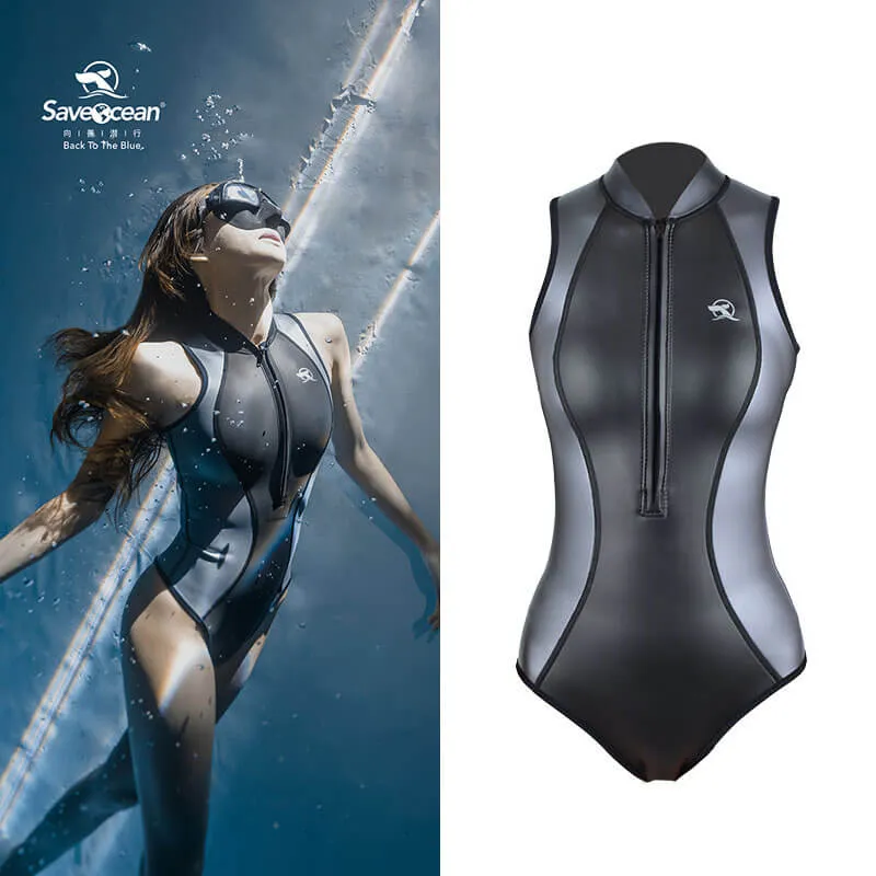 2mm Sleeveless Wetsuit