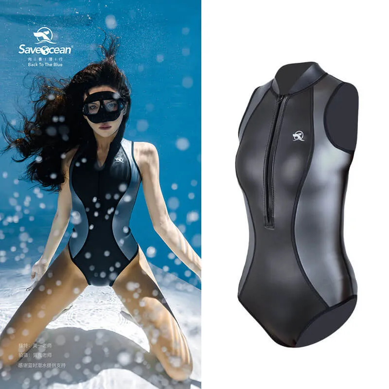 2mm Sleeveless Wetsuit