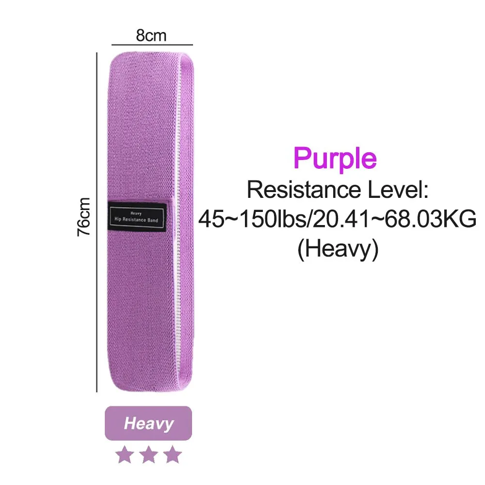 5 Resistance Levels Hip Training Band