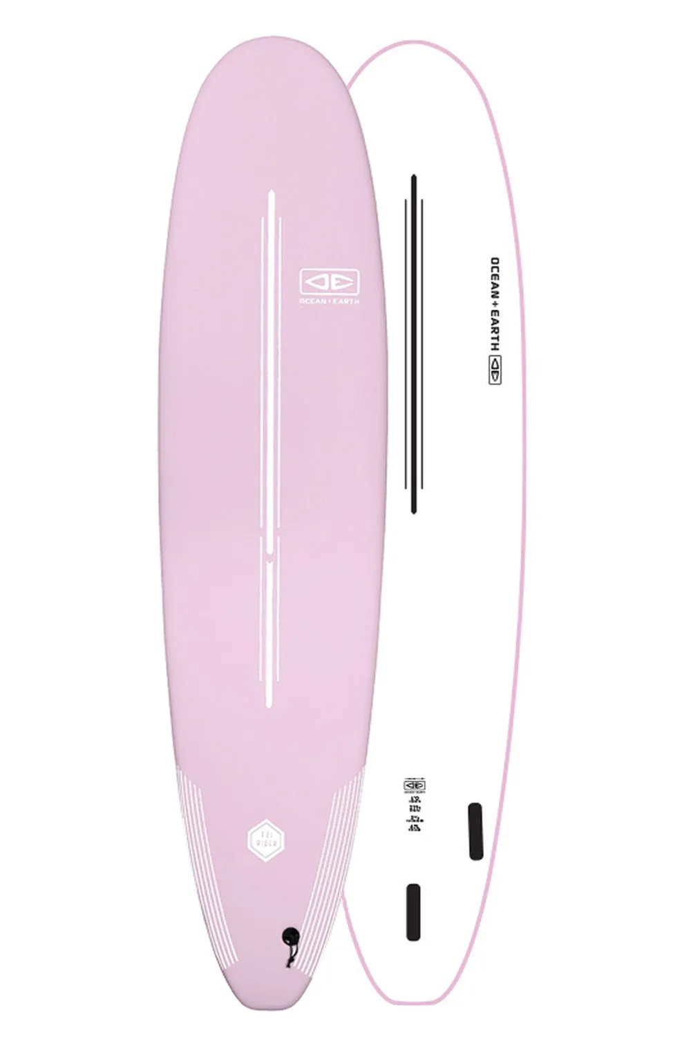 8ft Ocean & Earth Ezi Rider Softboard - Comes with fins