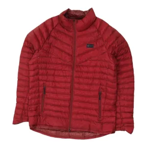 AS Roma Nike Mens Red Padded Jacket | Football Sportswear Puffer Coat VTG