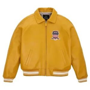 Avirex American Flight Bomber Leather Jacket