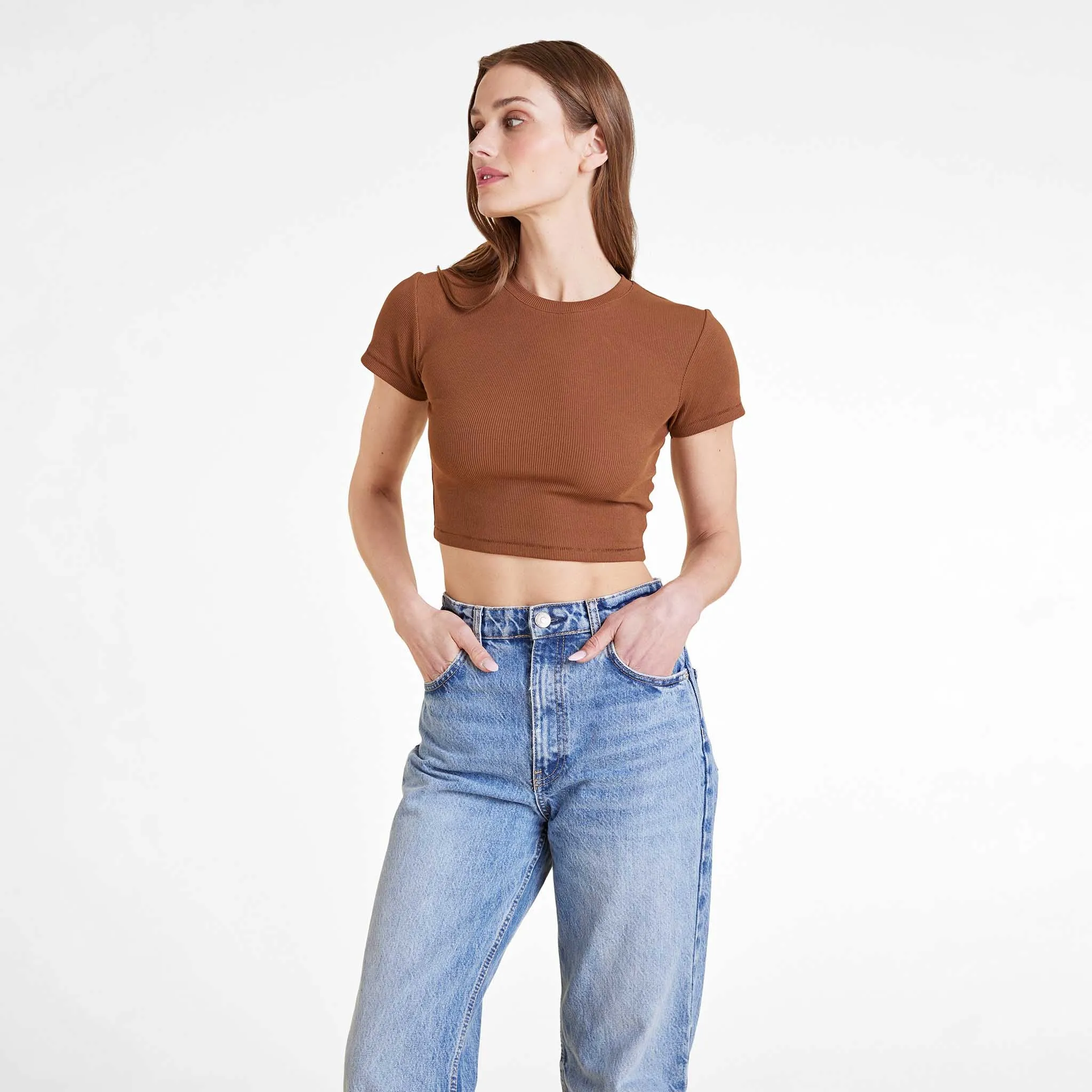 Baby Tee | Chocolate