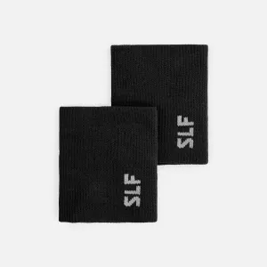 Basic Black Drip Wristbands (Pair) for Kids