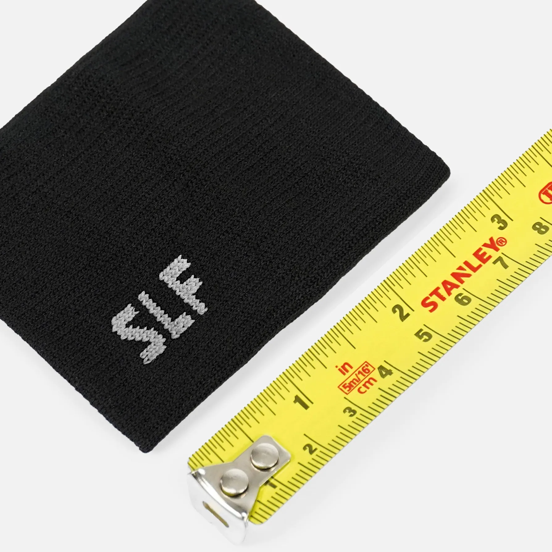 Basic Black Drip Wristbands (Pair) for Kids