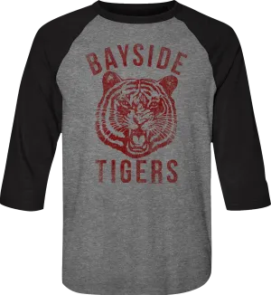 Bayside Tigers Saved By The Bell Raglan Baseball Shirt
