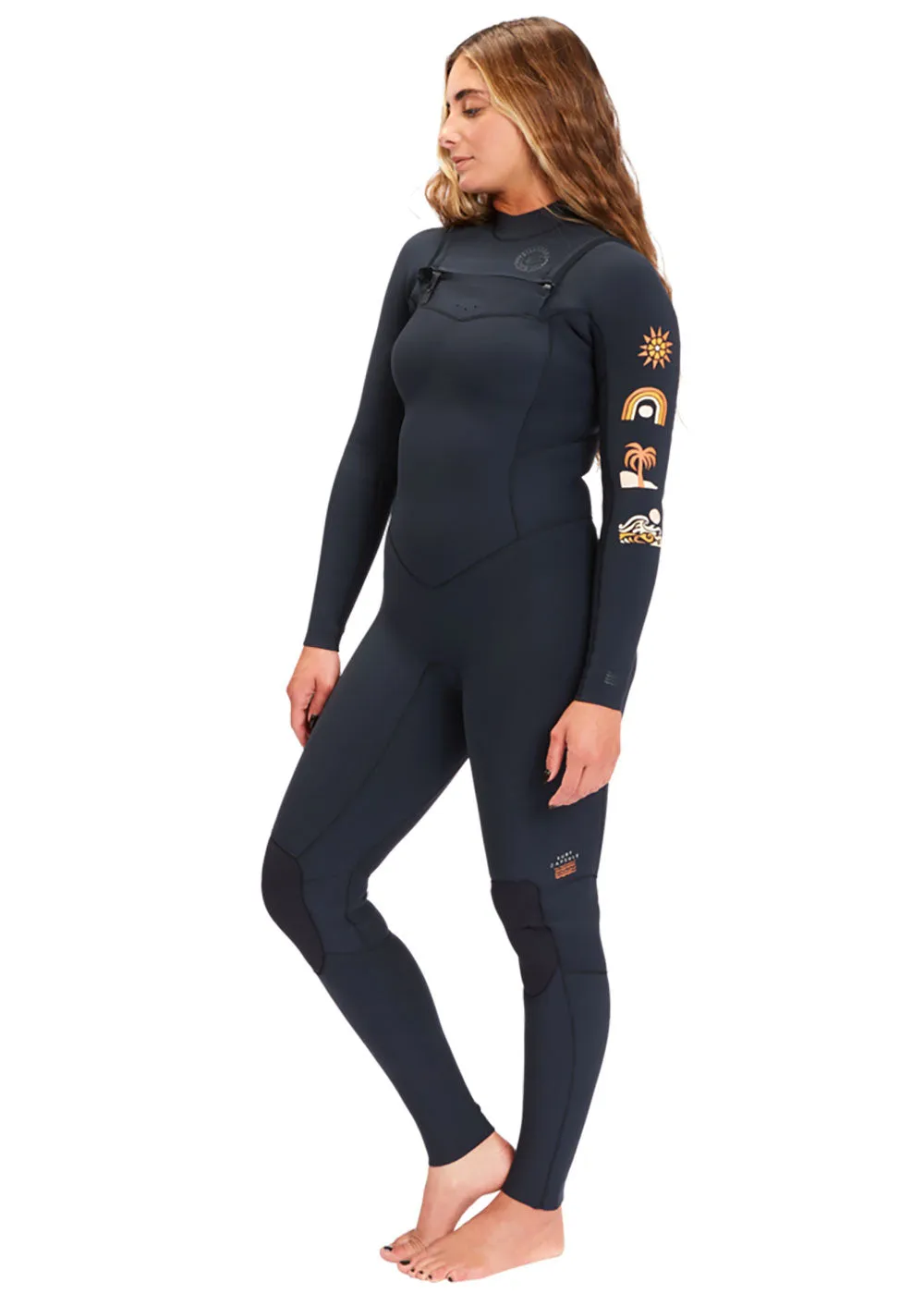 Billabong Womens Salty Dayz Natrl 3/2 GBS CZ Steamer Wetsuit