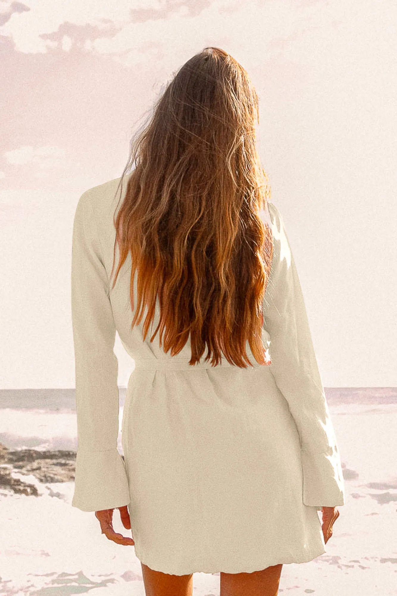 Blazer Dress- Beige