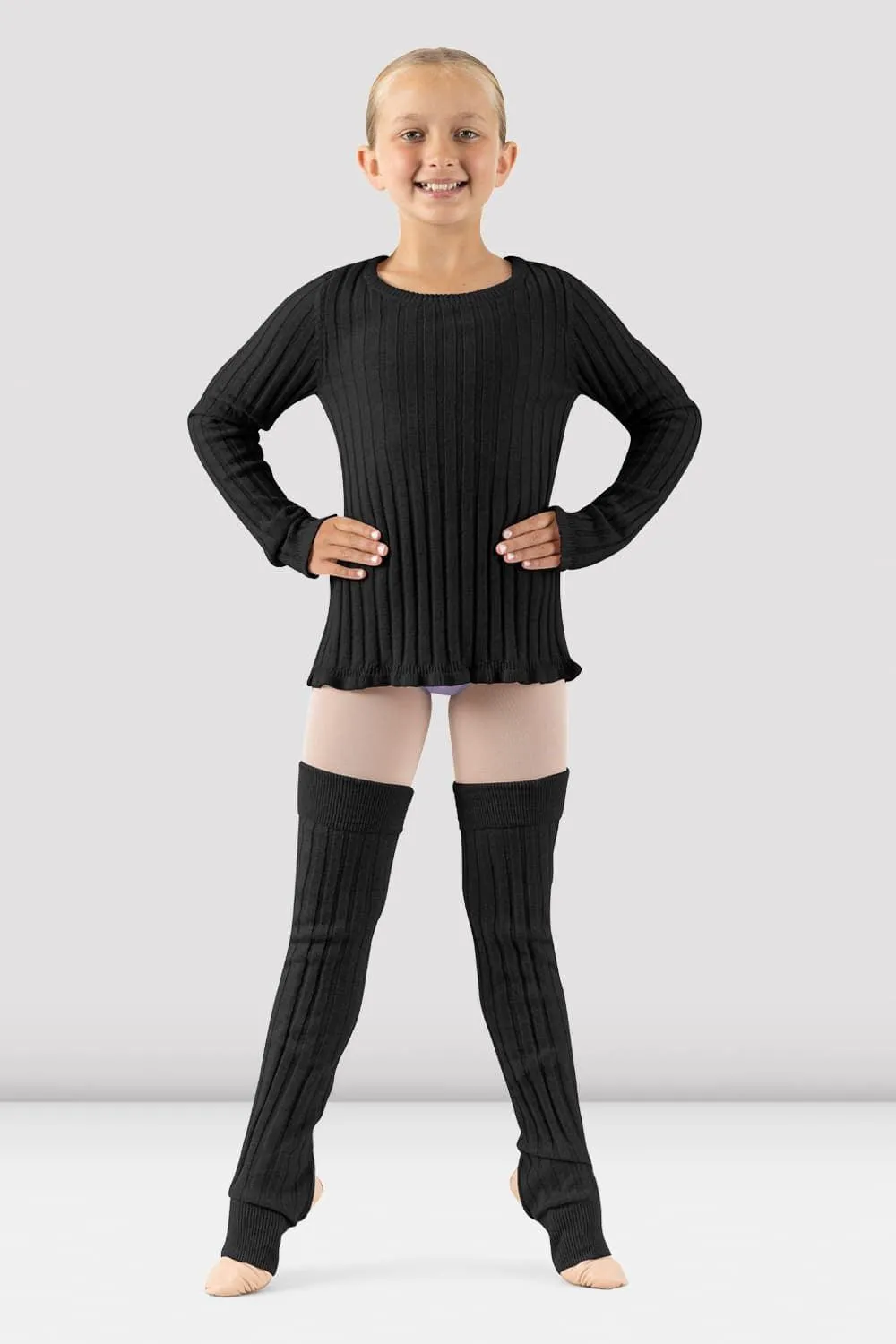 Bloch Girls Lily Thigh High Legwarmers