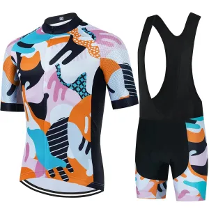 Cycling Jersey 2023 Team CYKLOPEDIA Men Cycling Set Racing Bicycle Clothing Suit Breathable Mountain Bike Clothes Sportwears