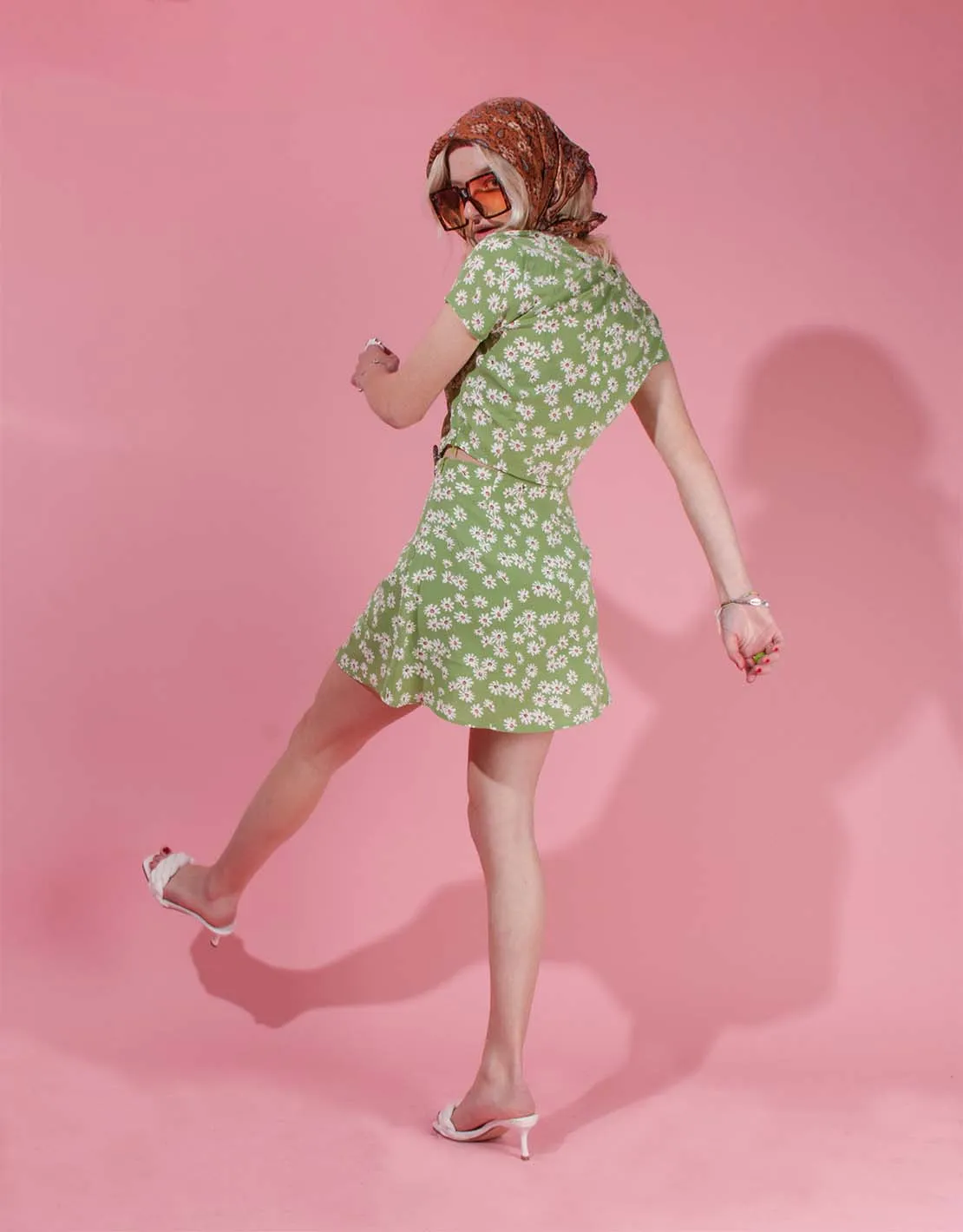 Daisy tennis skirt