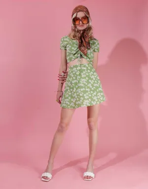 Daisy tennis skirt
