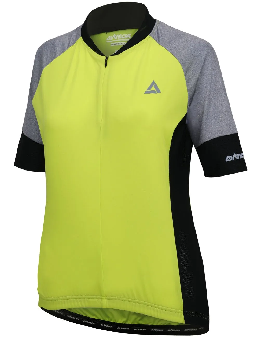 Damen Fahrradtrikot Kurzarm Pro Line Neon Setprodukt