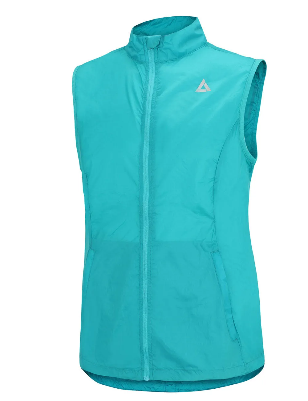 Damen Leichte Windweste Fahrradweste/Laufweste Pro Line Blau Setprodukt