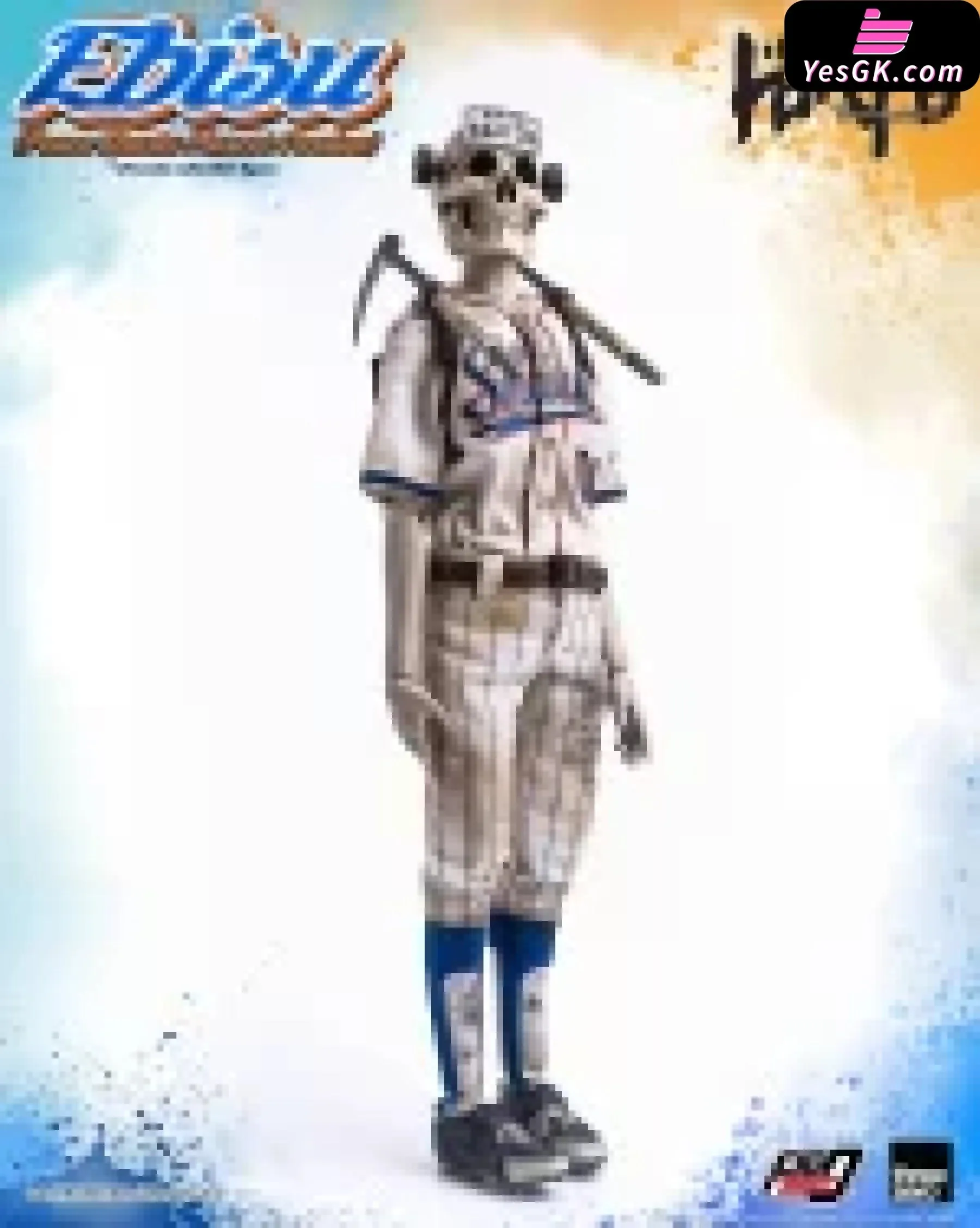 Dorohedoro FigZero Ebisu (Peace Sharks Mascot Version) 3Z07150W0 (Licensed) Action Figure - Threezero Studio [Pre-Order]
