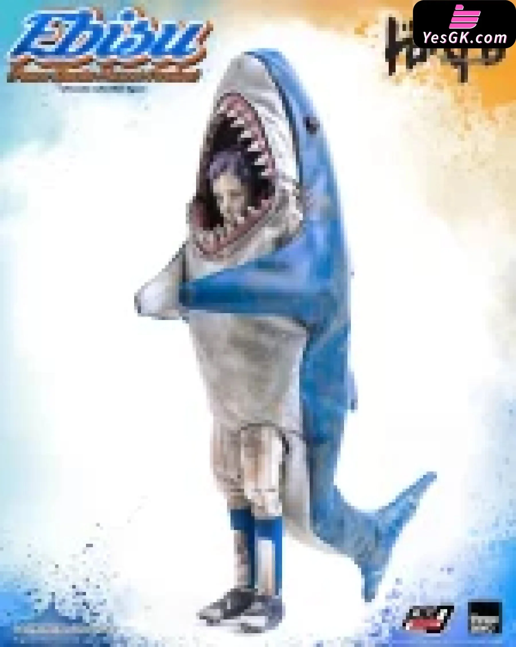 Dorohedoro FigZero Ebisu (Peace Sharks Mascot Version) 3Z07150W0 (Licensed) Action Figure - Threezero Studio [Pre-Order]