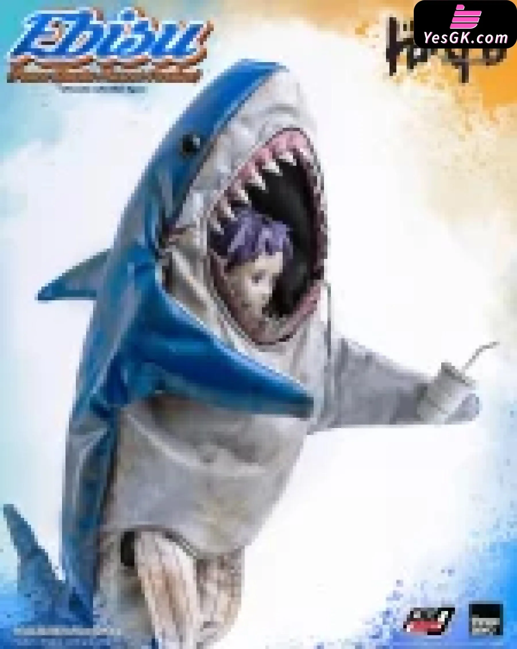 Dorohedoro FigZero Ebisu (Peace Sharks Mascot Version) 3Z07150W0 (Licensed) Action Figure - Threezero Studio [Pre-Order]