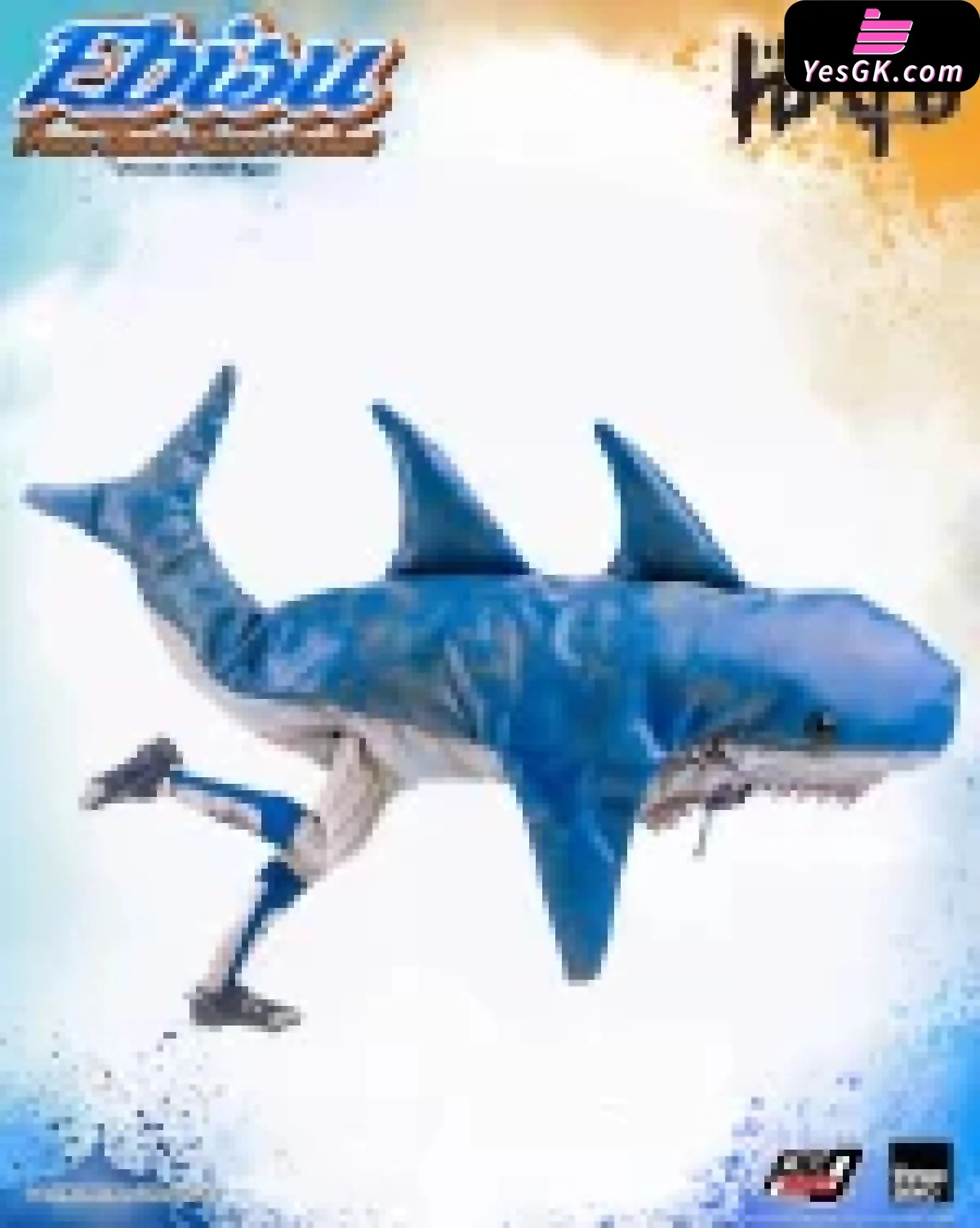 Dorohedoro FigZero Ebisu (Peace Sharks Mascot Version) 3Z07150W0 (Licensed) Action Figure - Threezero Studio [Pre-Order]