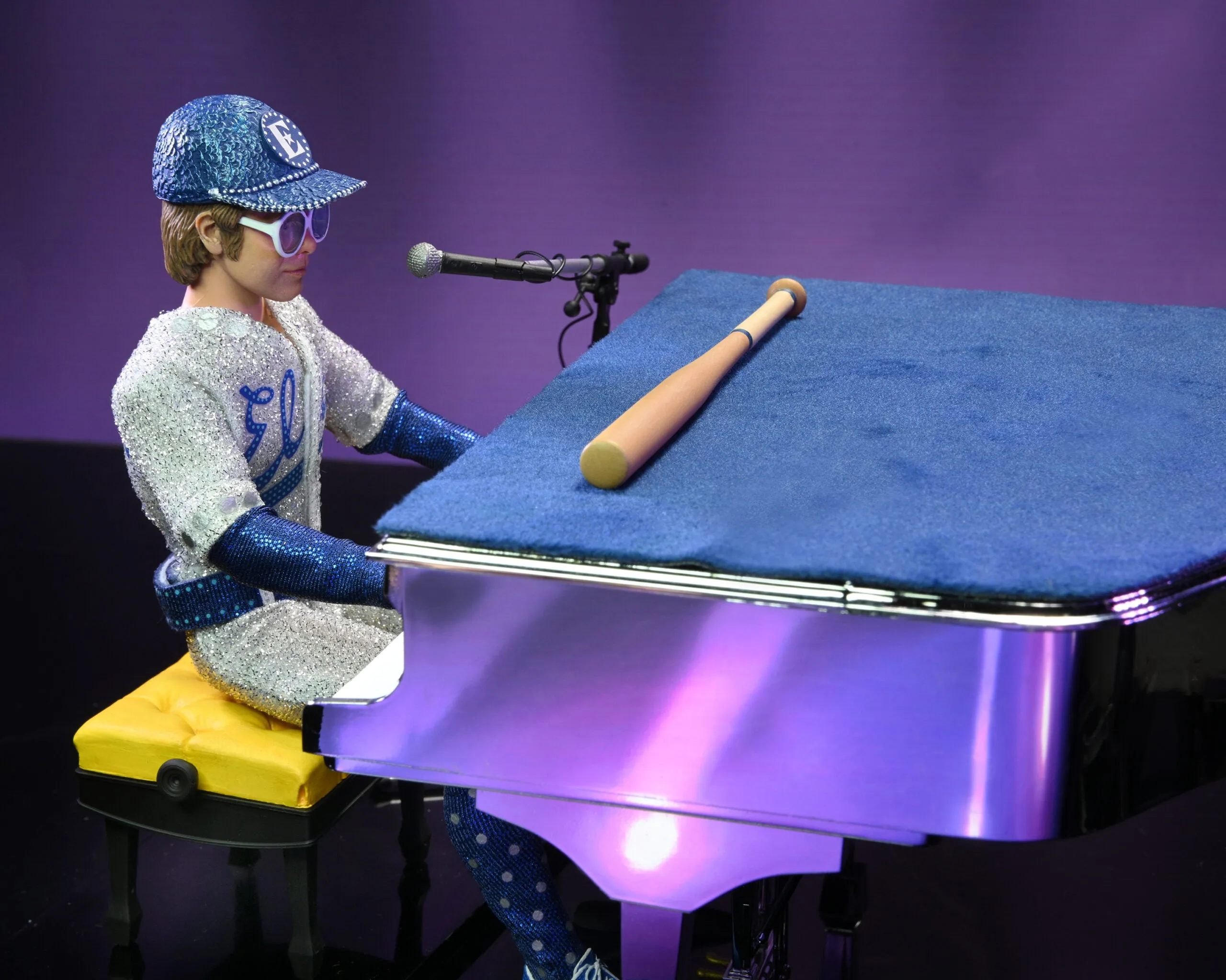 Elton John Elton John (Live in ’75) 8” Clothed Action Figure - NECA