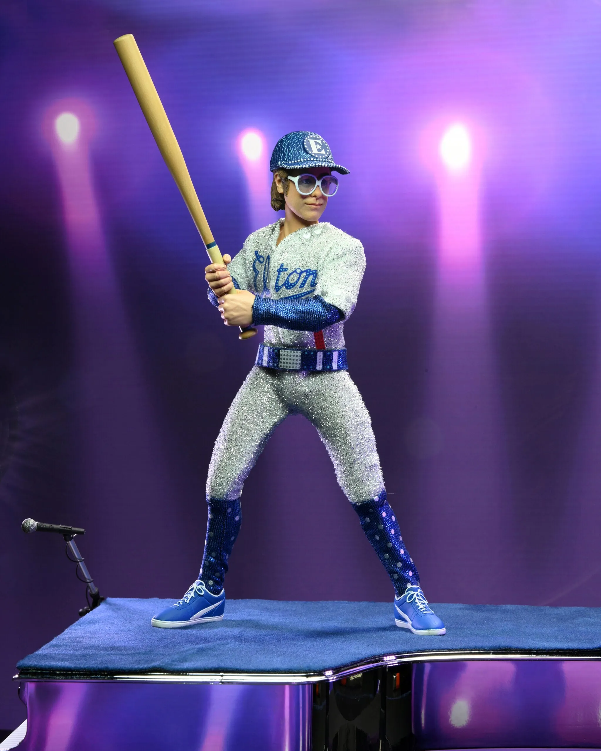 Elton John Elton John (Live in ’75) 8” Clothed Action Figure - NECA