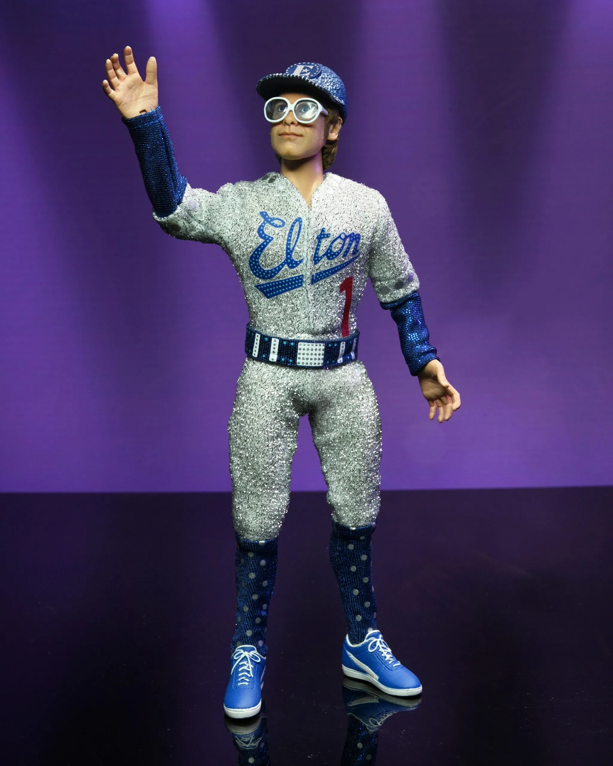 Elton John Elton John (Live in ’75) 8” Clothed Action Figure - NECA
