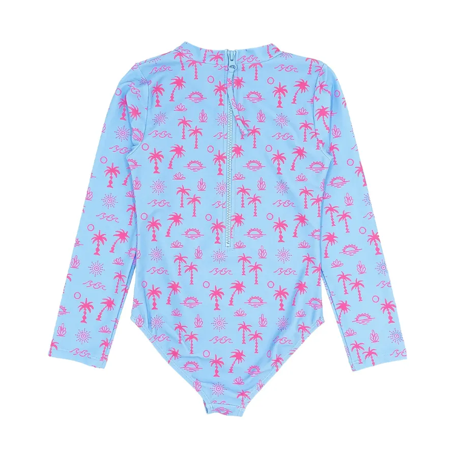 Feather 4 Arrow Wave Chaser Surf Suit 24G356WIL - Crystal Blue