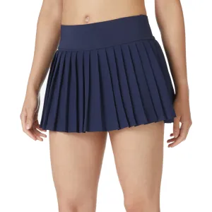 Fila Pro Tennis Heritage Pleated Tennis Skort (Ladies) - Navy