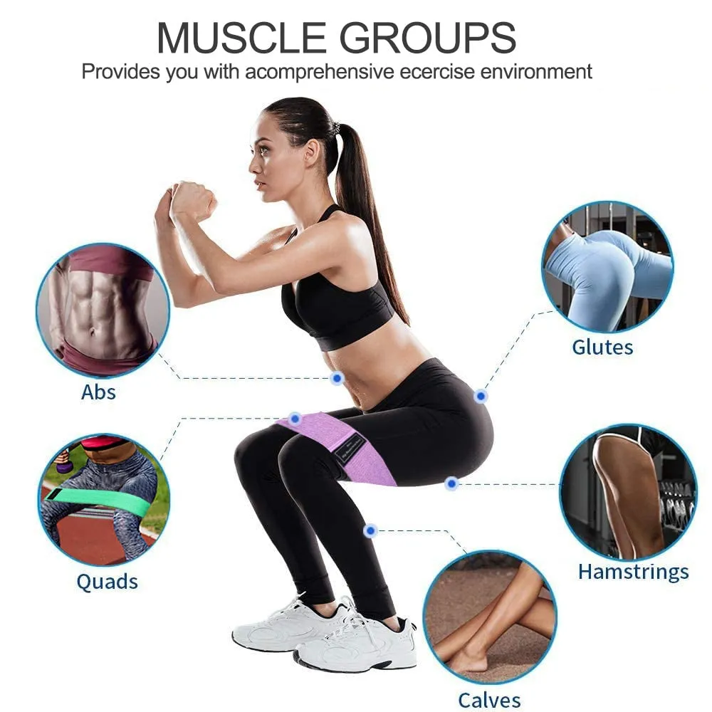 Fitness Rubber Band Elastic Yoga Resistance