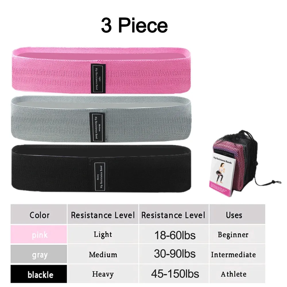 Fitness Rubber Band Elastic Yoga Resistance