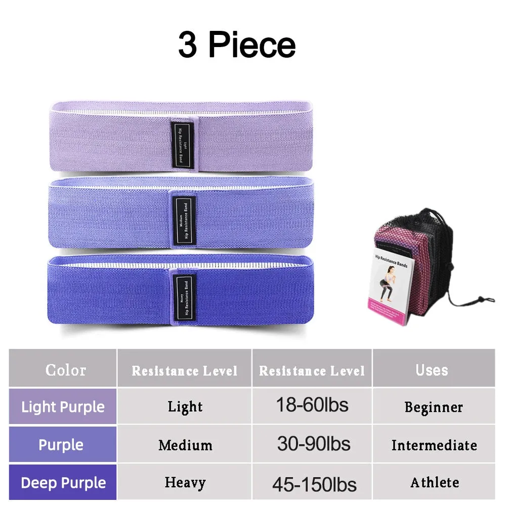 Fitness Rubber Band Elastic Yoga Resistance