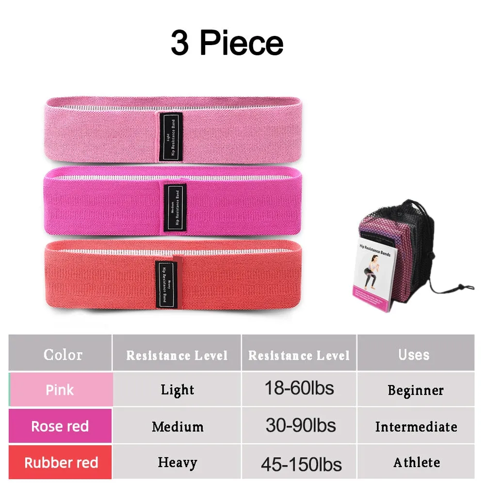 Fitness Rubber Band Elastic Yoga Resistance