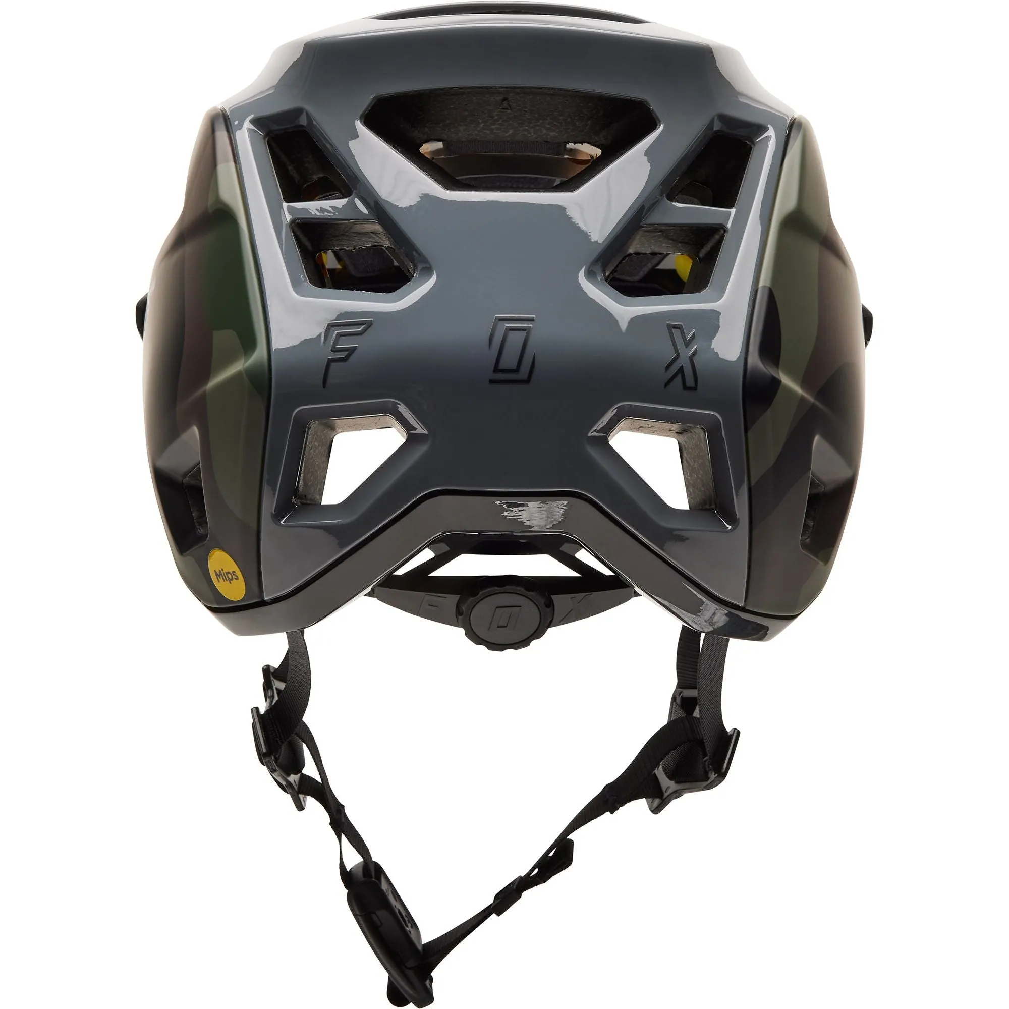 Fox Speedframe Pro Camo MTB Cycling Helmet - Green