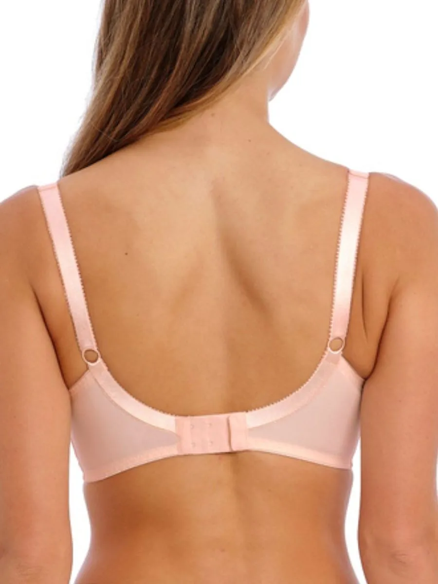 Fusion Lace Plunge Bra  - Blush
