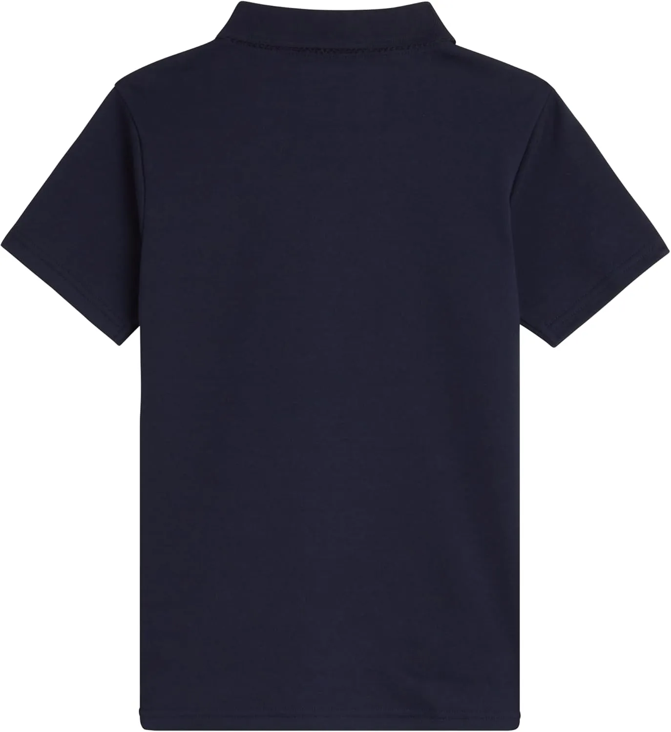 Girls' School Uniform Polo Shirt - 3 Pack Short Sleeve Picot Collar Polo - Interlock Soft Polo for Girls (4-16)