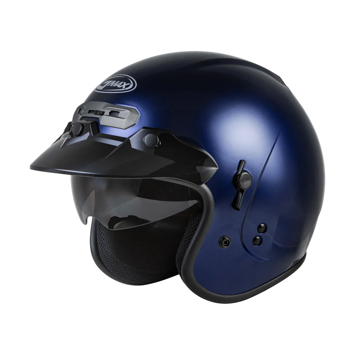 GMax GM32 Blue Open Face Helmet