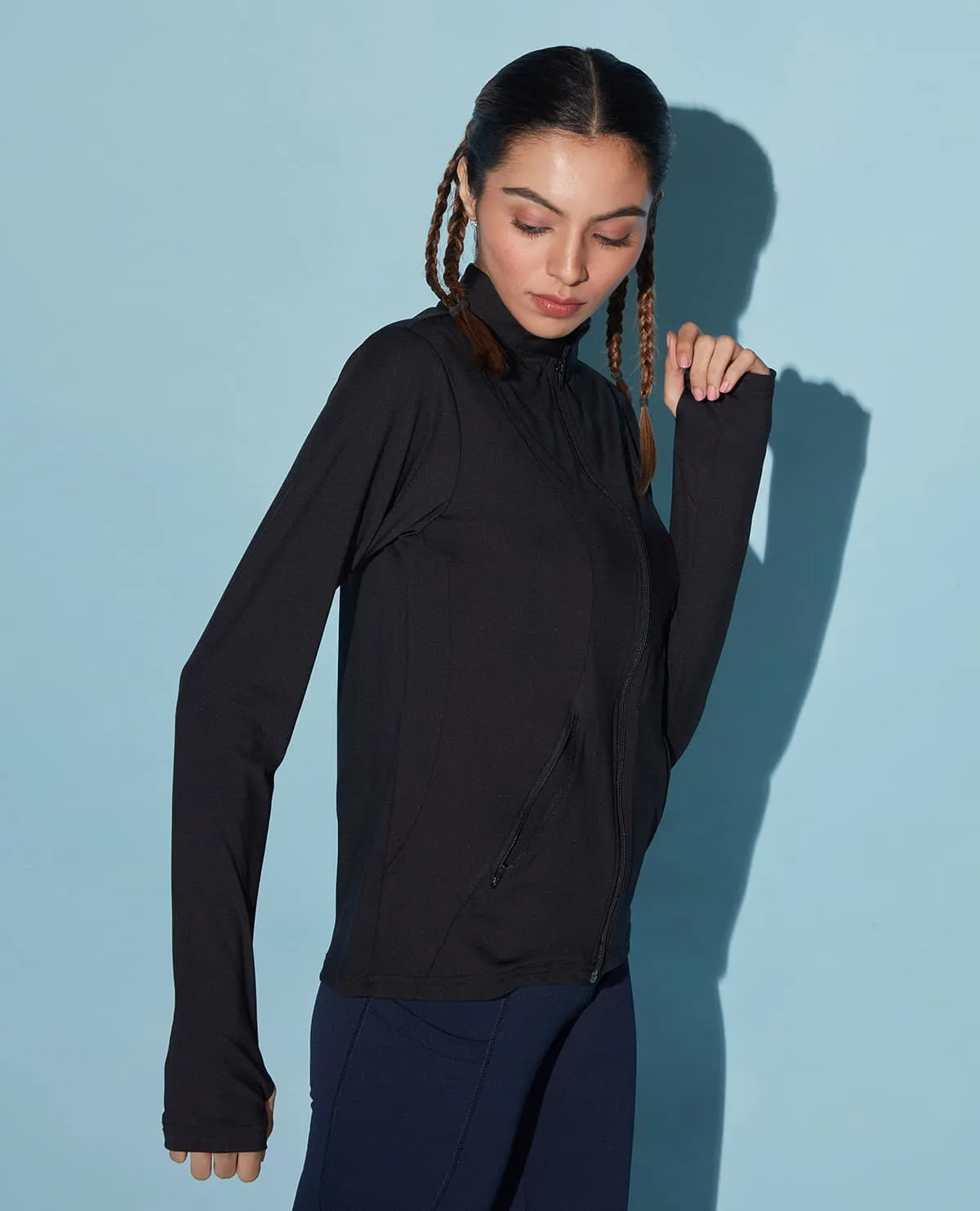 Gym and Training Jacket in Second SKN Fabric