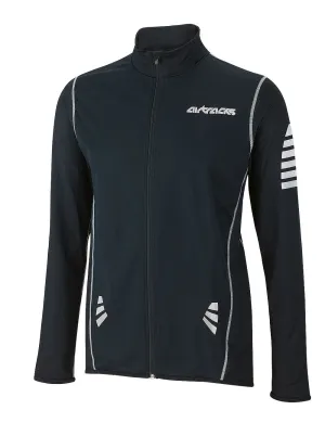 Herreh Thermo Radtrikot Pro Schwarz-Silber Setprodukt