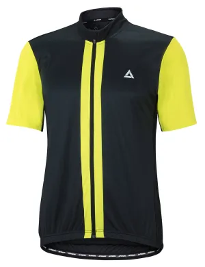 Herren Fahrradtrikot Kurzarm Pro Line II Schwarz-Neon Setprodukt