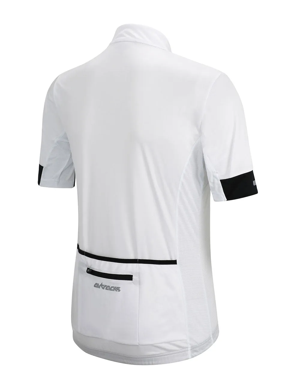 Herren Fahrradtrikot Kurzarm Pro Team Line II Weiß Setprodukt