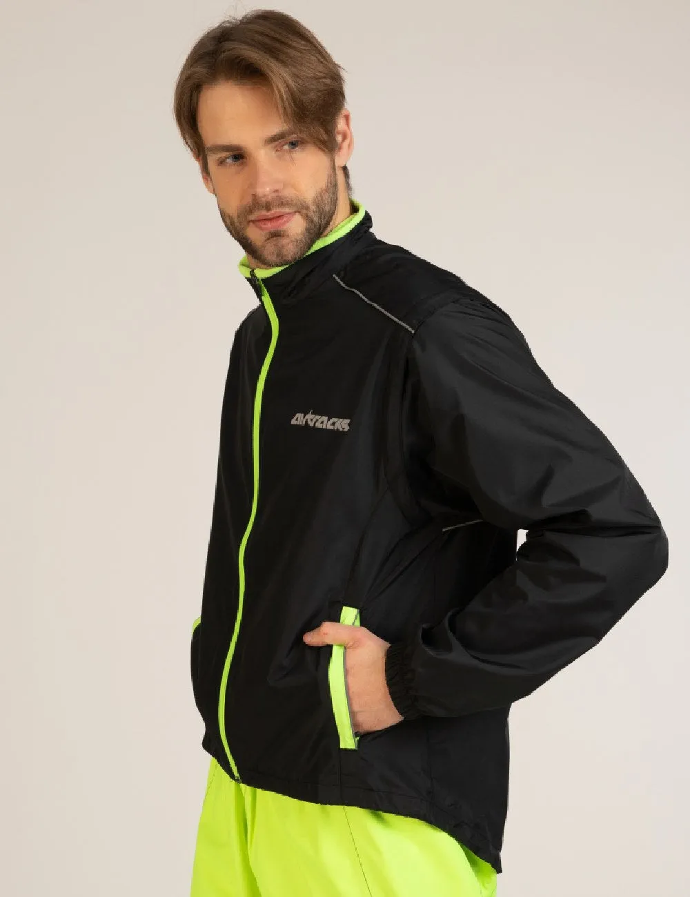 Herren Multifunktionelle Jacke / Weste Pro Air Schwarz Setprodukt