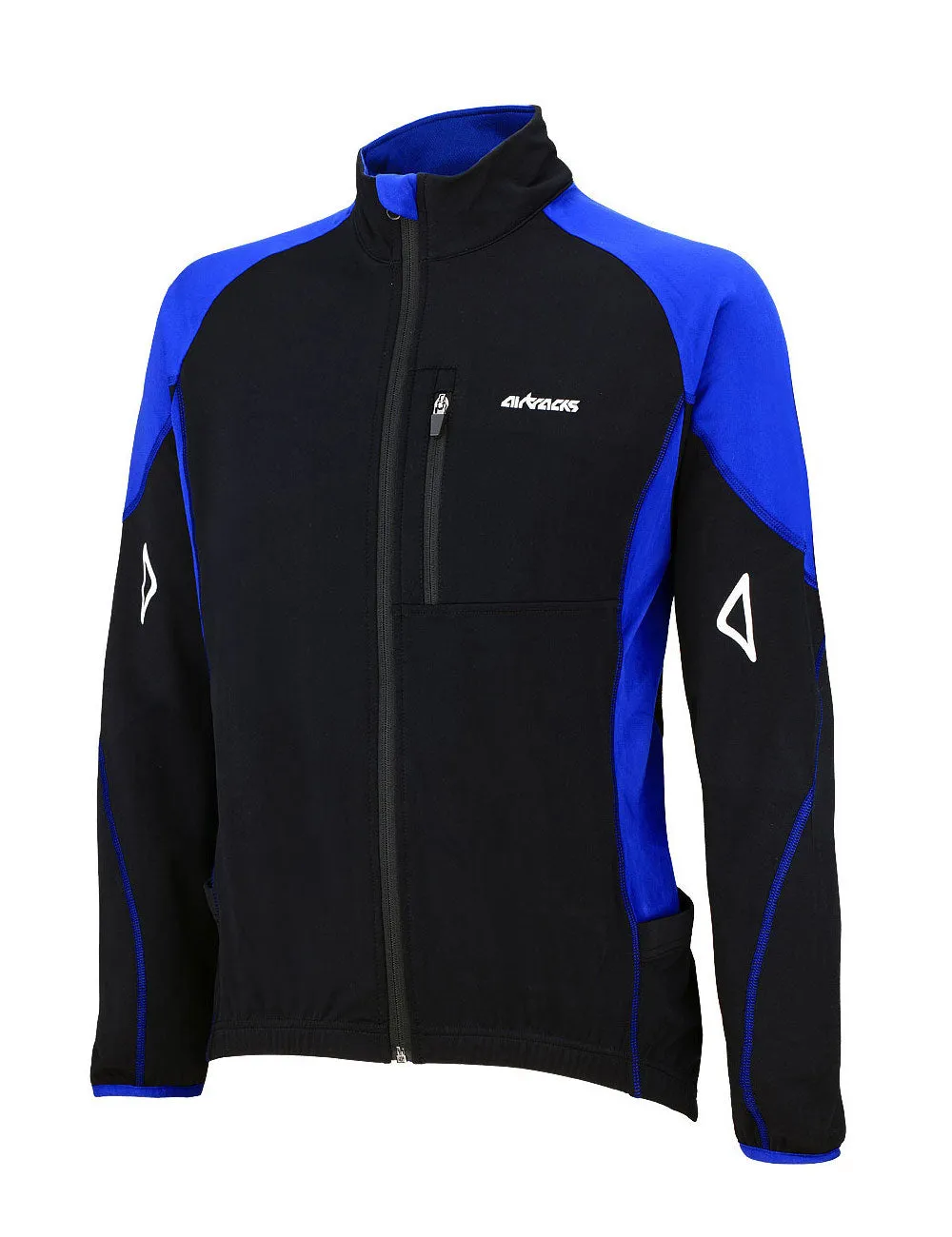 Herren Thermo Langarmtrikot Pro-T Schwarz-Blau Setprodukt