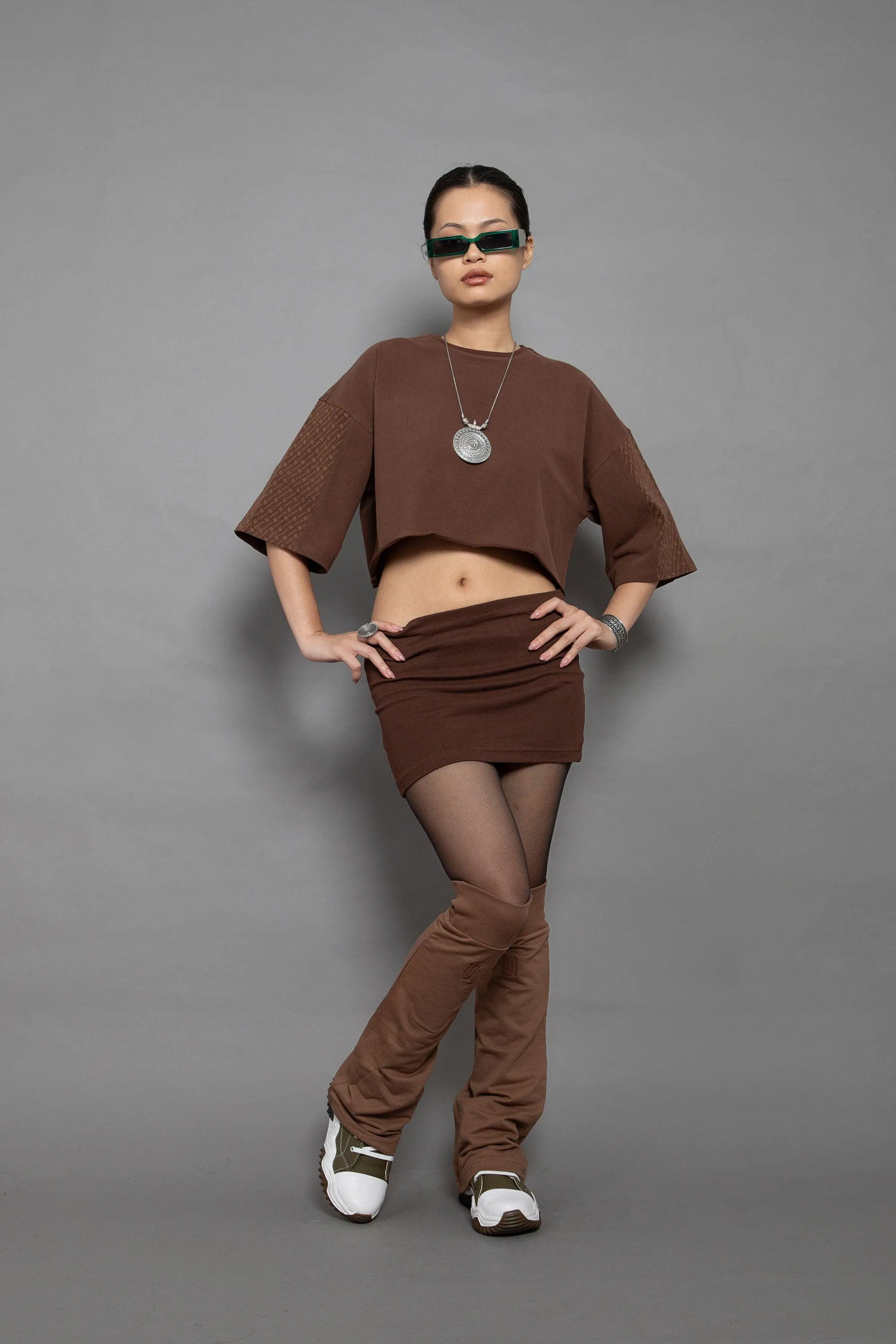 Humanity Organic Blend Cropped Tee