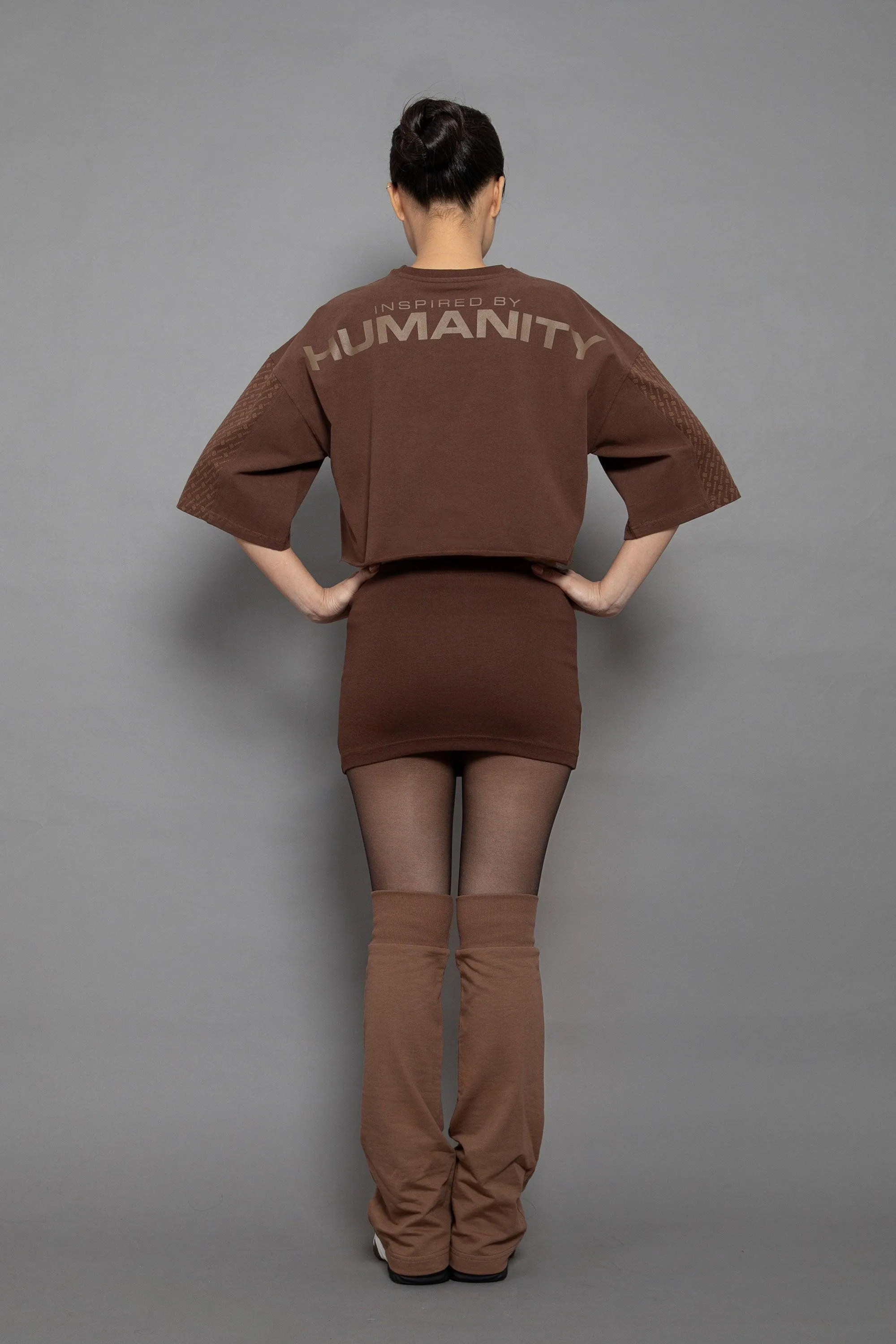 Humanity Organic Blend Cropped Tee