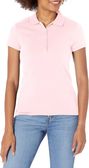 IZOD Junior's Uniform Short Sleeve Interlock Polo