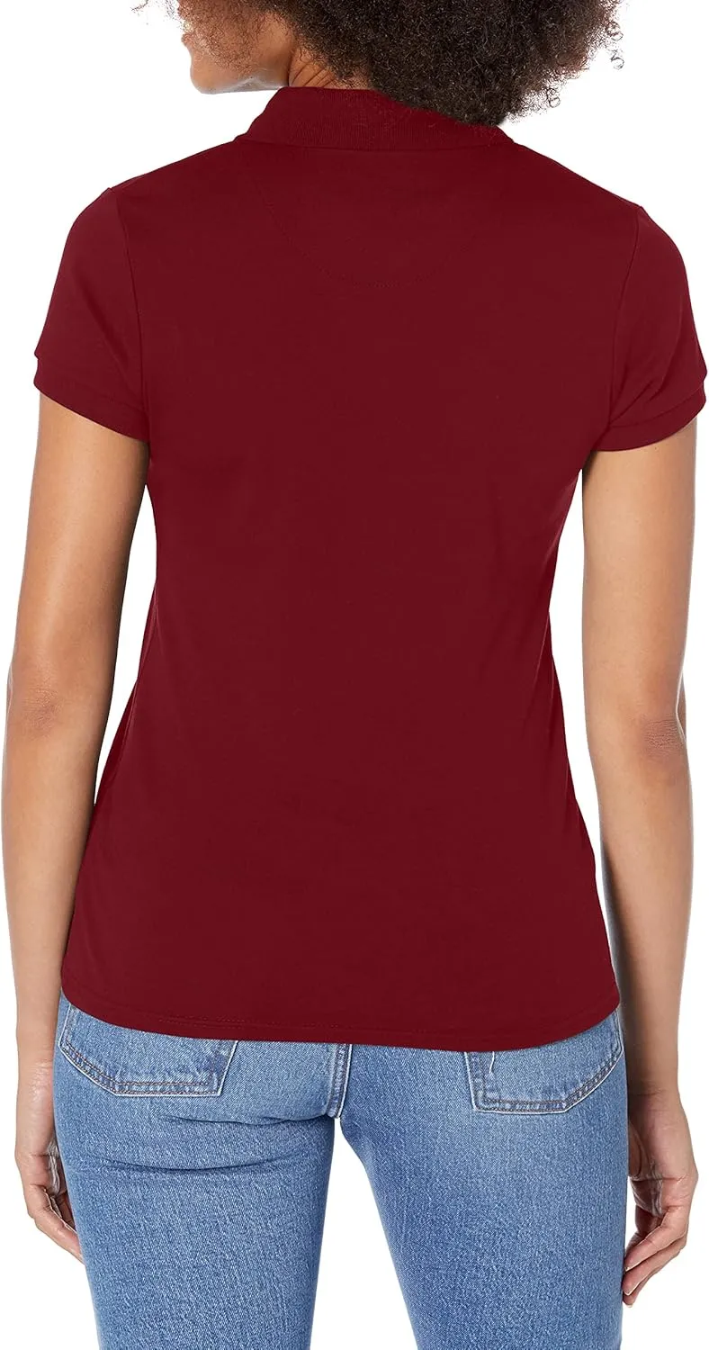IZOD Junior's Uniform Short Sleeve Interlock Polo