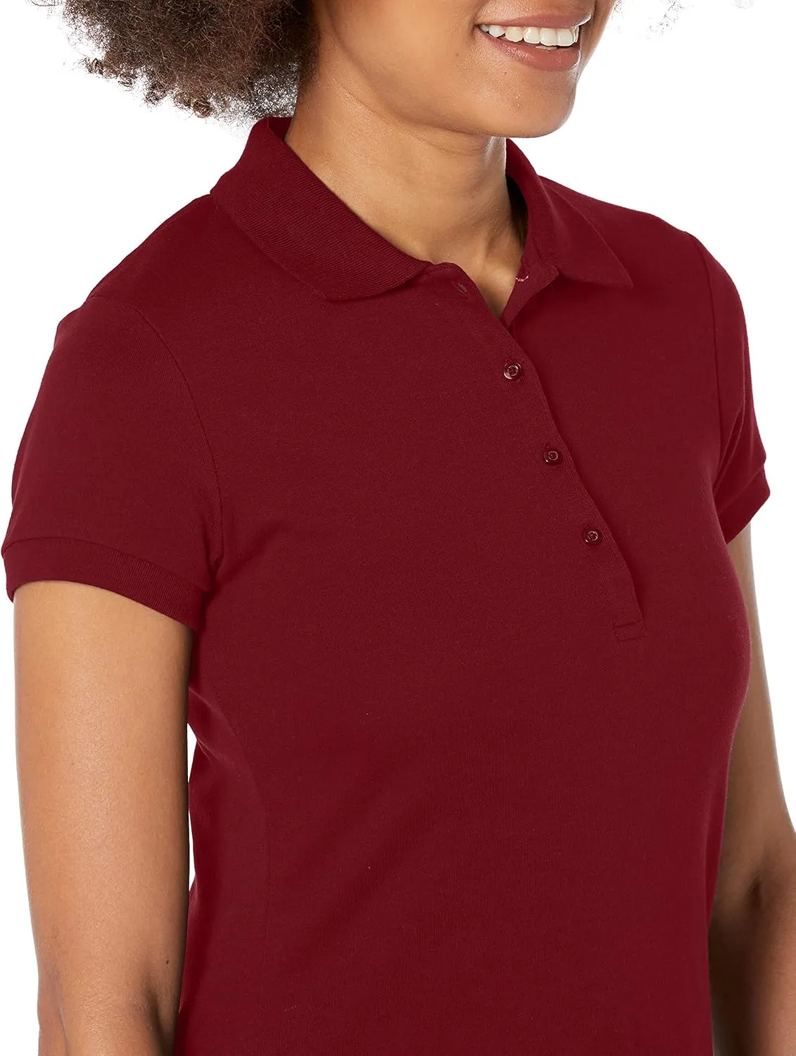 IZOD Junior's Uniform Short Sleeve Interlock Polo